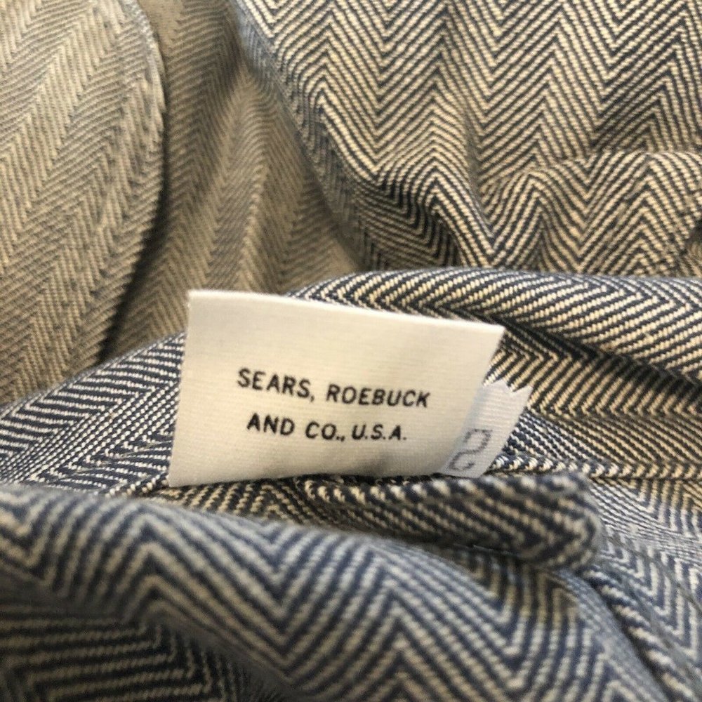 NWT Vintage Sears Roebucks USA Made Coveralls 42S - Picture 9 of 10